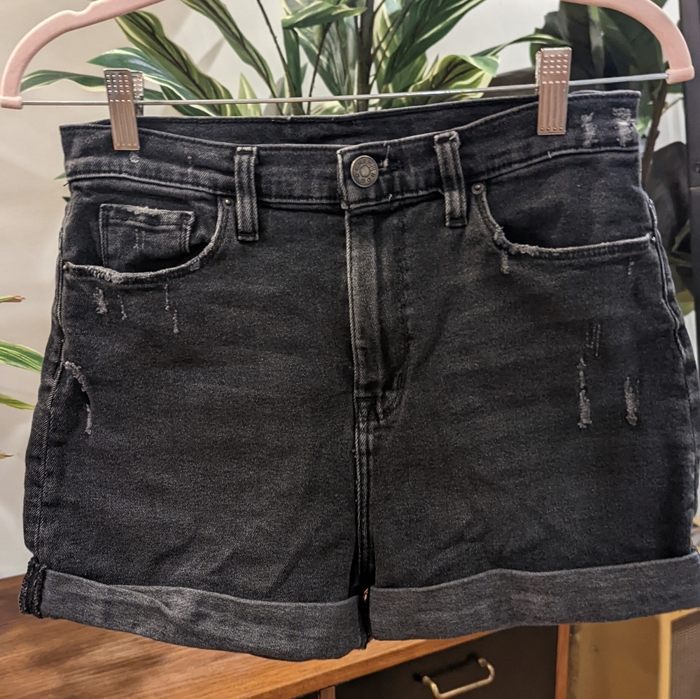 BDG High Waisted Cuff Shorts